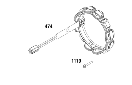 Alternator Group Diagram and Parts List for 386447-3314-B5 200000 - 399999 Briggs and Stratton Engine